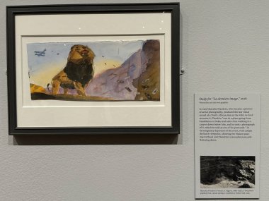 NEW YORK, NY - 3 AUG: New York 'taki Morgan Kütüphanesi ve Müzesinde sergi, 3 Ağustos 2024.