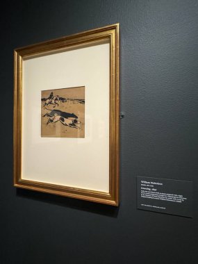 NEW YORK, NY - 3 AUG: New York 'taki Morgan Kütüphanesi ve Müzesinde sergi, 3 Ağustos 2024.