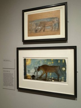 NEW YORK, NY - 3 AUG: New York 'taki Morgan Kütüphanesi ve Müzesinde sergi, 3 Ağustos 2024.