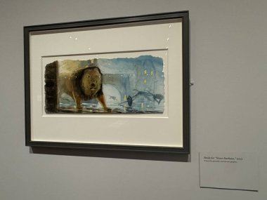 NEW YORK, NY - 3 AUG: New York 'taki Morgan Kütüphanesi ve Müzesinde sergi, 3 Ağustos 2024.