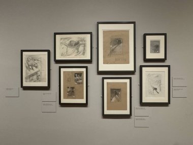 NEW YORK, NY - 3 AUG: New York 'taki Morgan Kütüphanesi ve Müzesinde sergi, 3 Ağustos 2024.