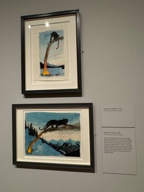 NEW YORK, NY - 3 AUG: New York 'taki Morgan Kütüphanesi ve Müzesinde sergi, 3 Ağustos 2024.