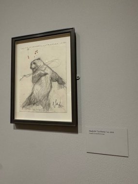 NEW YORK, NY - 3 AUG: New York 'taki Morgan Kütüphanesi ve Müzesinde sergi, 3 Ağustos 2024.