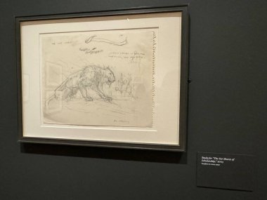 NEW YORK, NY - 3 AUG: New York 'taki Morgan Kütüphanesi ve Müzesinde sergi, 3 Ağustos 2024.