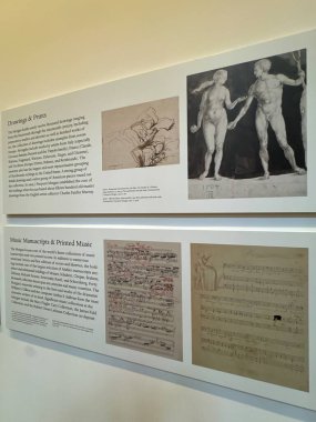 NEW YORK, NY - 3 AUG: New York 'taki Morgan Kütüphanesi ve Müzesinde sergi, 3 Ağustos 2024.