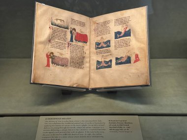 NEW YORK, NY - 3 AUG: New York 'taki Morgan Kütüphanesi ve Müzesi' nde J. Pierpont Morgan Kütüphanesi, 3 Ağustos 2024.