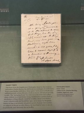 NEW YORK, NY - 3 AUG: New York 'taki Morgan Kütüphanesi ve Müzesi' nde J. Pierpont Morgan Kütüphanesi, 3 Ağustos 2024.