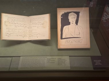 NEW YORK, NY - 3 AUG: New York 'taki Morgan Kütüphanesi ve Müzesi' nde J. Pierpont Morgan Kütüphanesi, 3 Ağustos 2024.