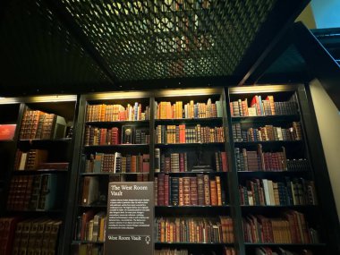 NEW YORK, NY - 3 AUG: New York 'taki Morgan Kütüphanesi ve Müzesi' nde J. Pierpont Morgan Kütüphanesi, 3 Ağustos 2024.