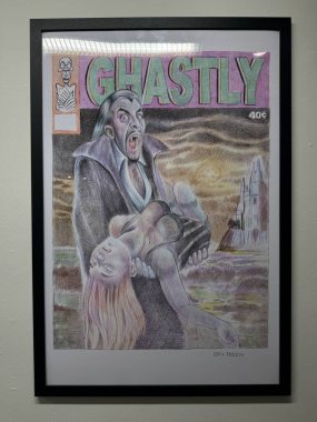 NEW YORK NY - 3 AUG: New York 'taki Toplum İllüstratörleri Müzesi' nde sergi, 3 Ağustos 2024.