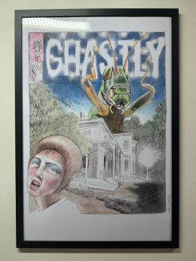 NEW YORK NY - 3 AUG: New York 'taki Toplum İllüstratörleri Müzesi' nde sergi, 3 Ağustos 2024.