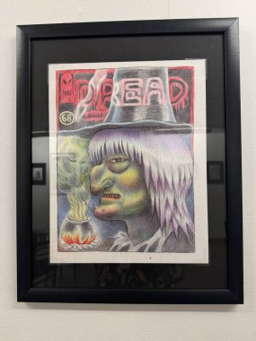 NEW YORK NY - 3 AUG: New York 'taki Toplum İllüstratörleri Müzesi' nde sergi, 3 Ağustos 2024.