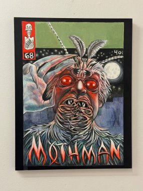 NEW YORK NY - 3 AUG: New York 'taki Toplum İllüstratörleri Müzesi' nde sergi, 3 Ağustos 2024.