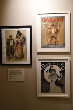 NEW YORK NY - 3 AUG: New York 'taki Toplum İllüstratörleri Müzesi' nde sergi, 3 Ağustos 2024.