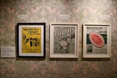 NEW YORK NY - 3 AUG: New York 'taki Toplum İllüstratörleri Müzesi' nde sergi, 3 Ağustos 2024.