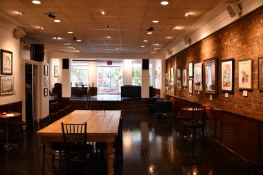 NEW YORK NY - 3 AUG: New York 'taki Toplum İllüstratörleri Müzesi' nde sergi, 3 Ağustos 2024.