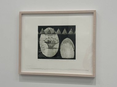 NEW YORK, NY - 3 AUG: New York 'taki Print Center New York' ta sergi, 3 Ağustos 2024.