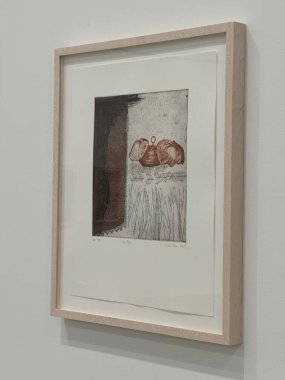 NEW YORK, NY - 3 AUG: New York 'taki Print Center New York' ta sergi, 3 Ağustos 2024.