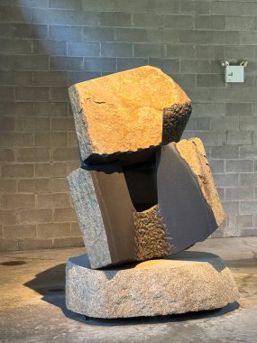 NEW YORK NY - 24 AUG: New York 'taki Noguchi Müzesi' nde sergi, 24 Ağustos 2024.