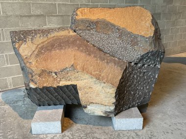 NEW YORK NY - 24 AUG: New York 'taki Noguchi Müzesi' nde sergi, 24 Ağustos 2024.