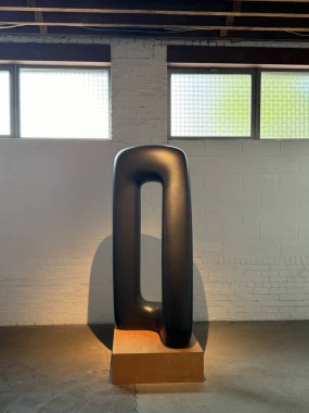 NEW YORK NY - 24 AUG: New York 'taki Noguchi Müzesi' nde sergi, 24 Ağustos 2024.