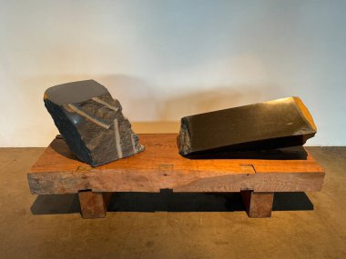 NEW YORK NY - 24 AUG: New York 'taki Noguchi Müzesi' nde sergi, 24 Ağustos 2024.