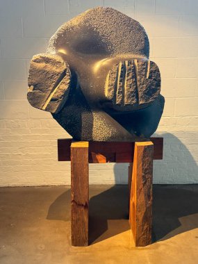 NEW YORK NY - 24 AUG: New York 'taki Noguchi Müzesi' nde sergi, 24 Ağustos 2024.