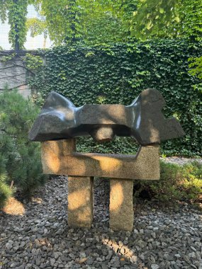 NEW YORK NY - 24 AUG: New York 'taki Noguchi Müzesi' nde sergi, 24 Ağustos 2024.