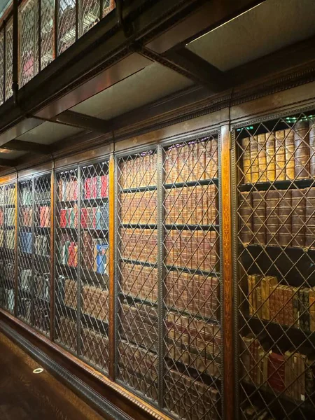 NEW YORK, NY - 3 AUG: New York 'taki Morgan Kütüphanesi ve Müzesi' nde J. Pierpont Morgan Kütüphanesi, 3 Ağustos 2024.