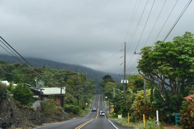 14 Ağustos 2022 'de görüldüğü gibi Hawaii' deki Büyük Ada 'da geziniyorum..