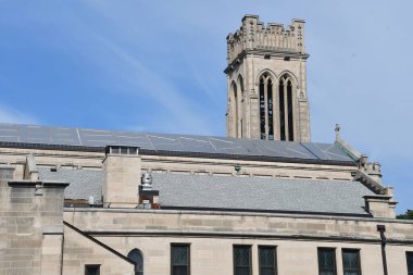 Minneapolis, Minnesota 'daki Saint Mark' s Episkopal Katedrali, 14 Eylül 2025 'te görüldüğü gibi..