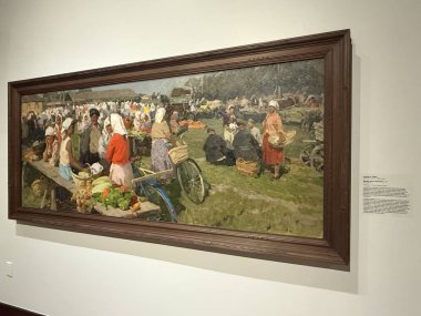 Minneapolis, Minnesota 'daki Rus Sanat Müzesi' nde 14 Eylül 2025 'te görülen sergi.