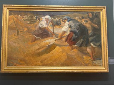 Minneapolis, Minnesota 'daki Rus Sanat Müzesi' nde 14 Eylül 2025 'te görülen sergi.