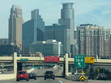 MINAPOLIS, MN - 14. SEP: Minnesota 'daki Minneapolis şehri, 14..