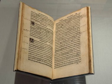 WASHINGTON DC - 5 Temmuz 2025 'te Washington' daki Folger Shakespeare Kütüphanesi 'nde sergi.