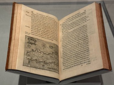 WASHINGTON DC - 5 Temmuz 2025 'te Washington' daki Folger Shakespeare Kütüphanesi 'nde sergi.