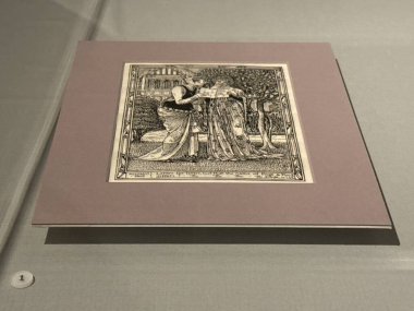 WASHINGTON DC - 5 Temmuz 2025 'te Washington' daki Folger Shakespeare Kütüphanesi 'nde sergi.