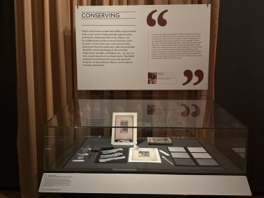 WASHINGTON DC - 5 Temmuz 2025 'te Washington' daki Folger Shakespeare Kütüphanesi 'nde sergi.