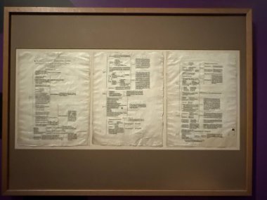 WASHINGTON DC - 5 Temmuz 2025 'te Washington' daki Folger Shakespeare Kütüphanesi 'nde sergi.