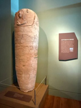 WASHINGTON DC - 5 Temmuz 2025 'te Washington DC' deki İncil Müzesi 'nde Kara Halkı sergisi.