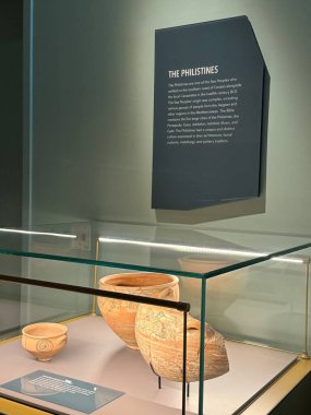 WASHINGTON DC - 5 Temmuz 2025 'te Washington DC' deki İncil Müzesi 'nde Kara Halkı sergisi.