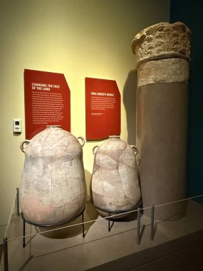 WASHINGTON DC - 5 Temmuz 2025 'te Washington DC' deki İncil Müzesi 'nde Kara Halkı sergisi.