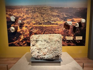 WASHINGTON DC - 5 Temmuz 2025 'te Washington DC' deki İncil Müzesi 'nde Kara Halkı sergisi.