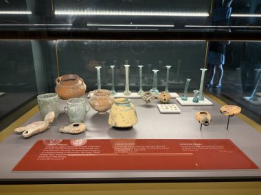 WASHINGTON DC - 5 Temmuz 2025 'te Washington DC' deki İncil Müzesi 'nde Kara Halkı sergisi.