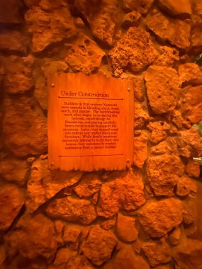 WASHINGTON DC - 5 Temmuz 2025 'te Washington DC' deki İncil Müzesi 'nde Nasıralı İsa' nın Dünyası sergisi.