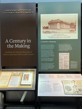 WASHINGTON DC - 5 Temmuz 2025 'te Washington DC' deki Ulusal Afro-Amerikan Tarih ve Kültür Müzesi 'nde (NMAAHC) sergi.
