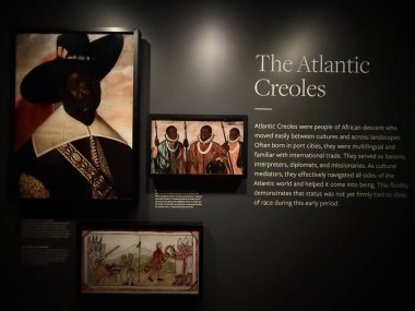 WASHINGTON DC - 5 Temmuz 2025 'te Washington DC' deki Ulusal Afro-Amerikan Tarih ve Kültür Müzesi 'nde (NMAAHC) sergi.