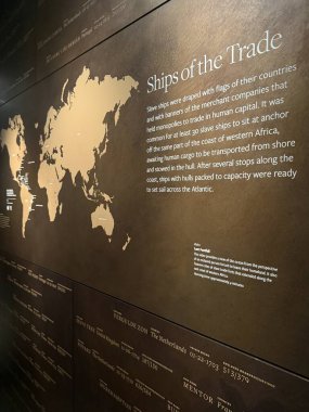 WASHINGTON DC - 5 Temmuz 2025 'te Washington DC' deki Ulusal Afro-Amerikan Tarih ve Kültür Müzesi 'nde (NMAAHC) sergi.