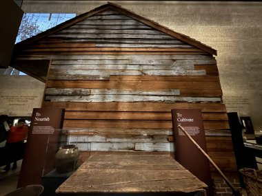 WASHINGTON DC - 5 Temmuz 2025 'te Washington DC' deki Ulusal Afro-Amerikan Tarih ve Kültür Müzesi 'nde (NMAAHC) sergi.