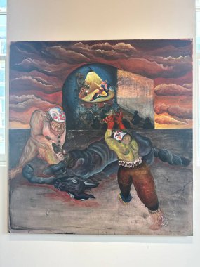 WASHINGTON DC - 5 Temmuz 2025 'te Washington' daki Rubell Müzesi 'nde sergi.